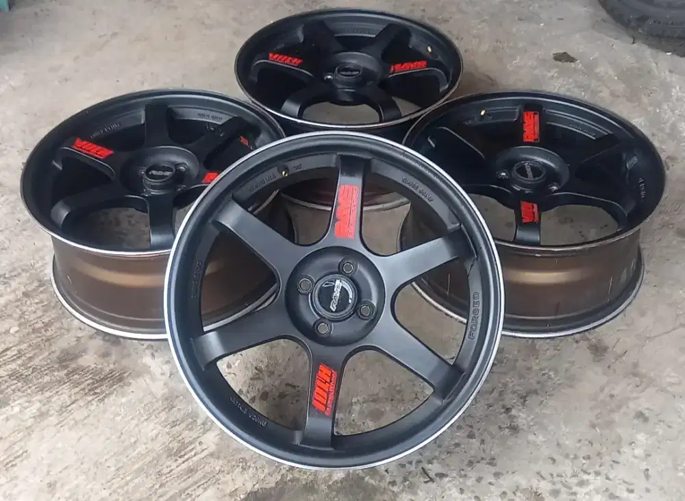Velg RAYS FORGED TE37 Ring 18 pcd 4x100