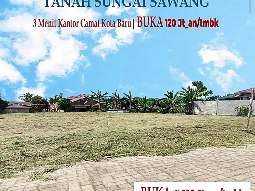 Tanah Arizona Sungai Sawang Kota Jambi Dekat Tugu Juang