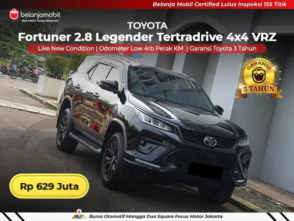[ 4x4 ] Toyota Fortuner 2.8 Legender Tertradrive VRZ TSS GR 2025/2026