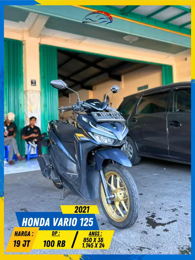 HONDA VARIO 125 2021 BEKAS RASA BARU BOSSKU HIKMAH MOTOR KEPUH MALANG