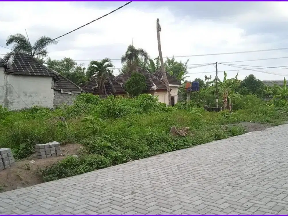 Dekat Sekolah Al Azhar Tanah Jogja Dijual di Jl. Kaliurang Km.9