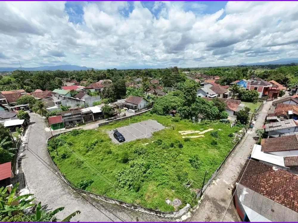Tanah Yogyakarta Jl. Yudhistira Sleman Dekat Lapangan Denggung
