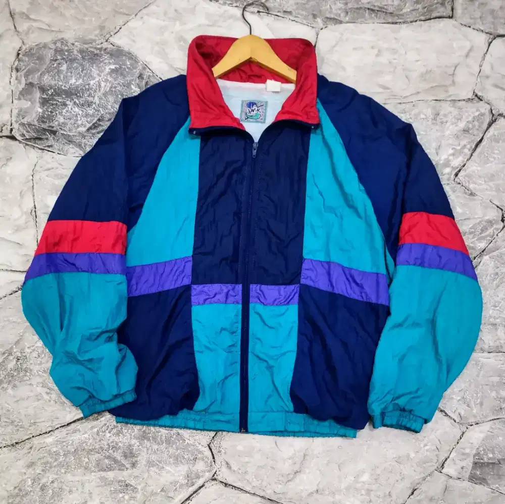 SANTANA Original Vintage 90s Windbreaker Jacket