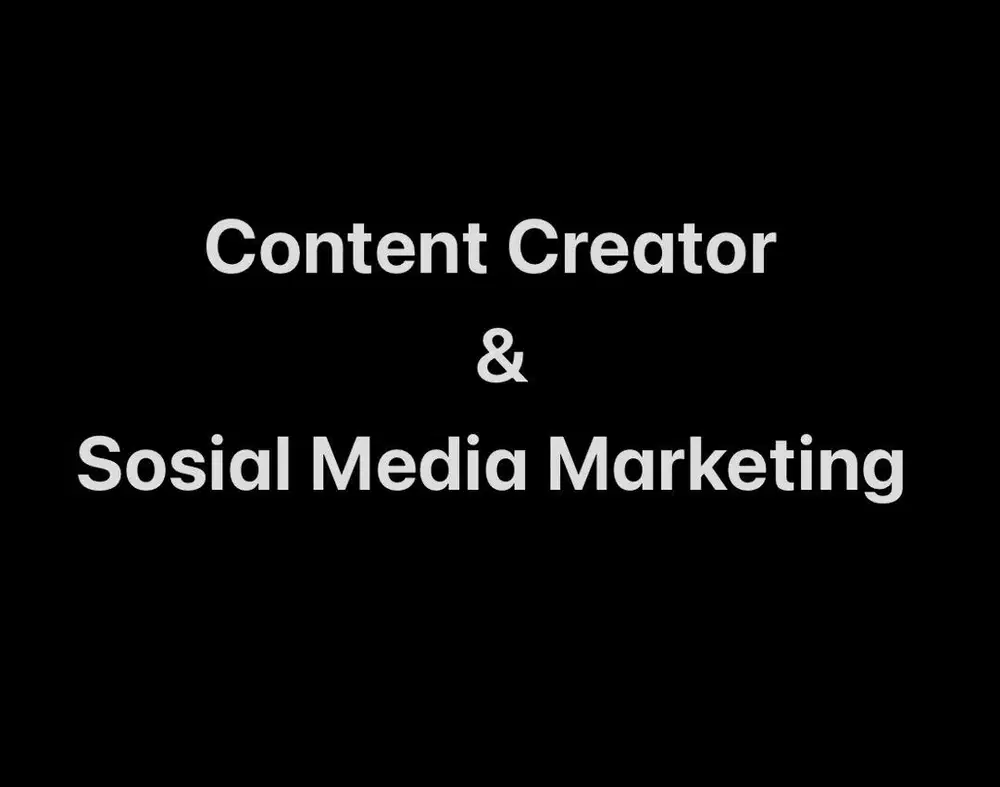 Sosial Media Marketing dan Content Konten Creator