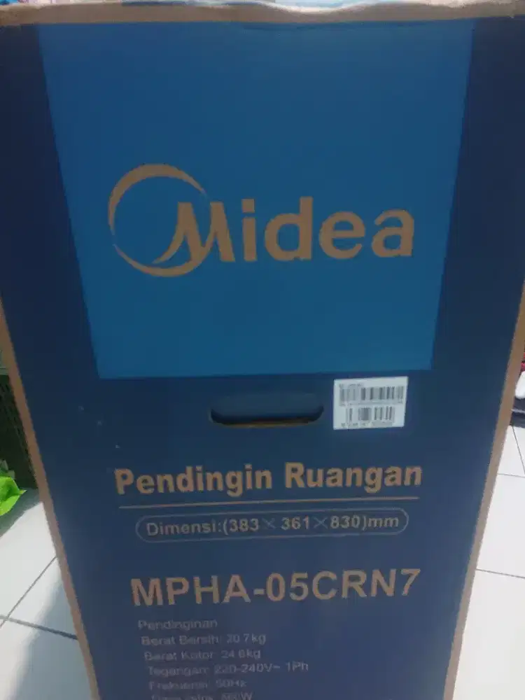 Ac portable midea 0.5 pk