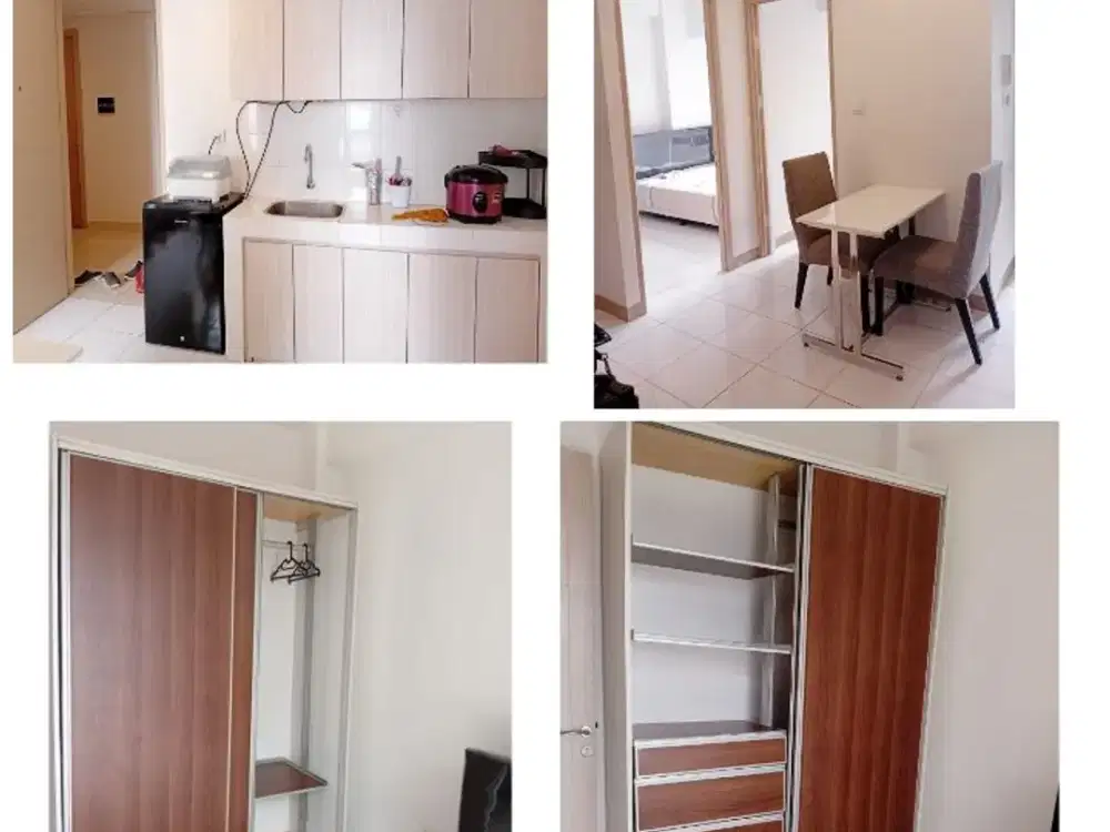 Dijual Apartment Tokyo Riverside Pik 2, Tower Chikusei, Luas 36M2, Type 2 Bedroom, Full Furnished