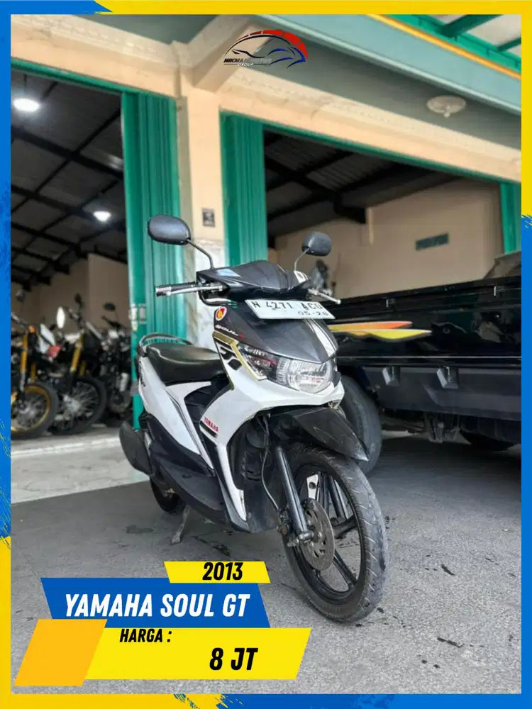 YAMAHA SOUL GT 2013 MURAH CIAMIK MASZEEHH HIKMAH MOTOR KEPUH MALANG
