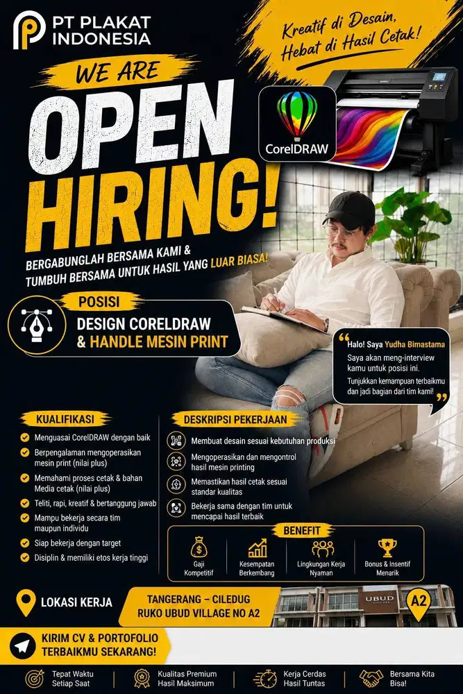 LOWONGAN DESIGN GRAFIS