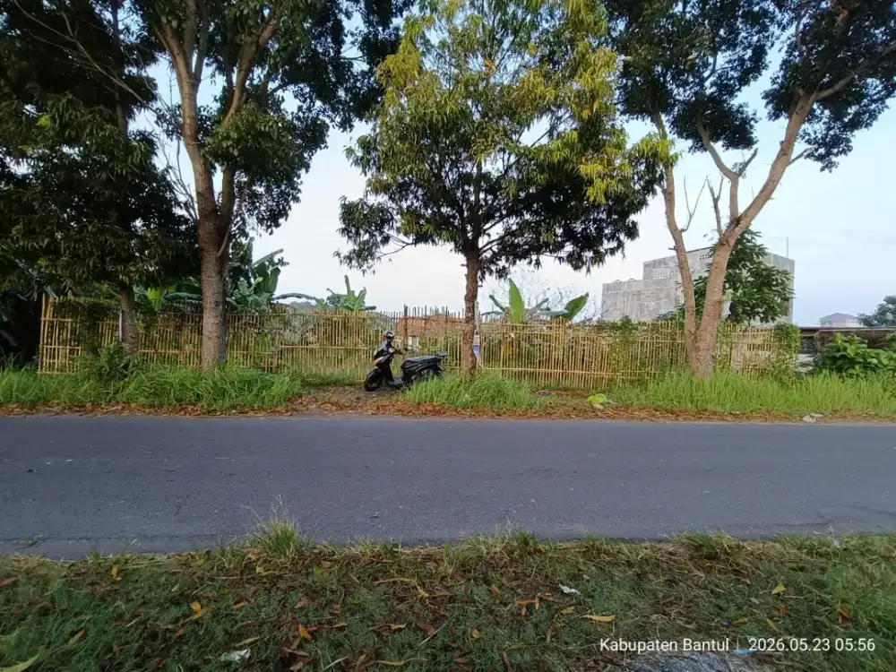 Tanah strategis pinggir jalan selatan Giwangan wirokerten Banguntapan