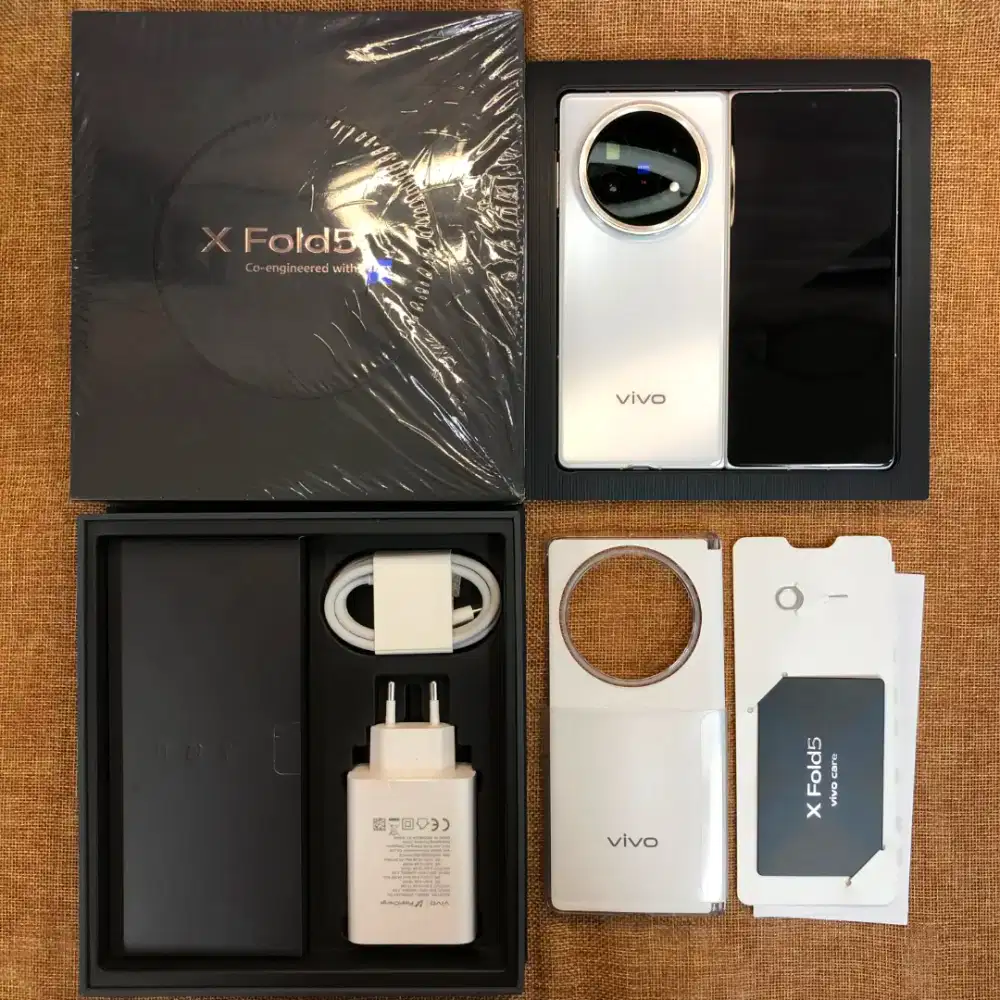 super mulus vivo x fold 5 5g 16/512GB White garansi resmi vivo indo