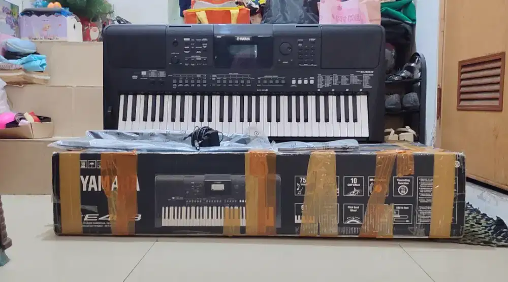 Yamaha PSR E-463 bekas lengkap, bisa tukar tambah