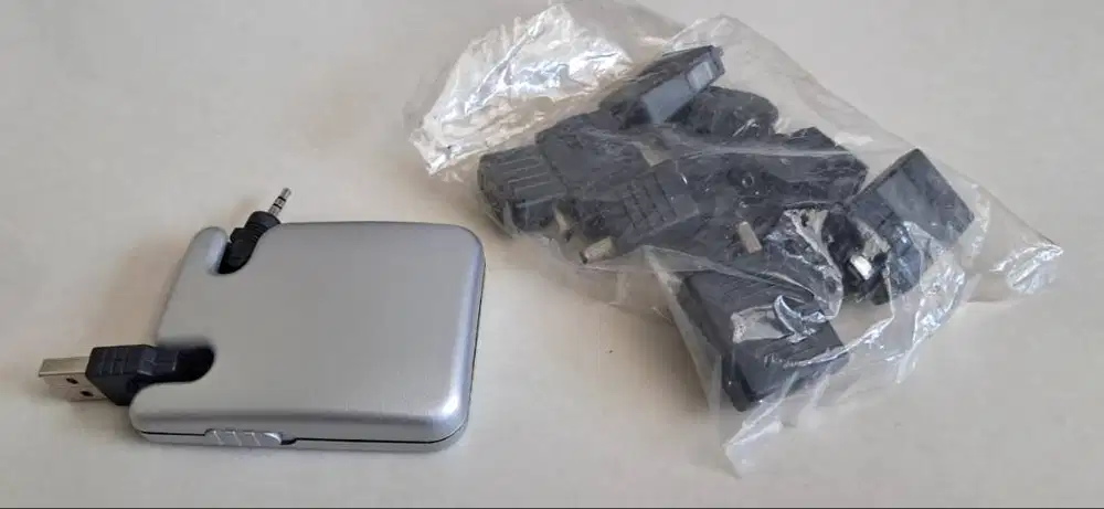 IKEA UPPTÄCKA Universal Travel Plug Adapter Kit - Lengkap & Mulus
