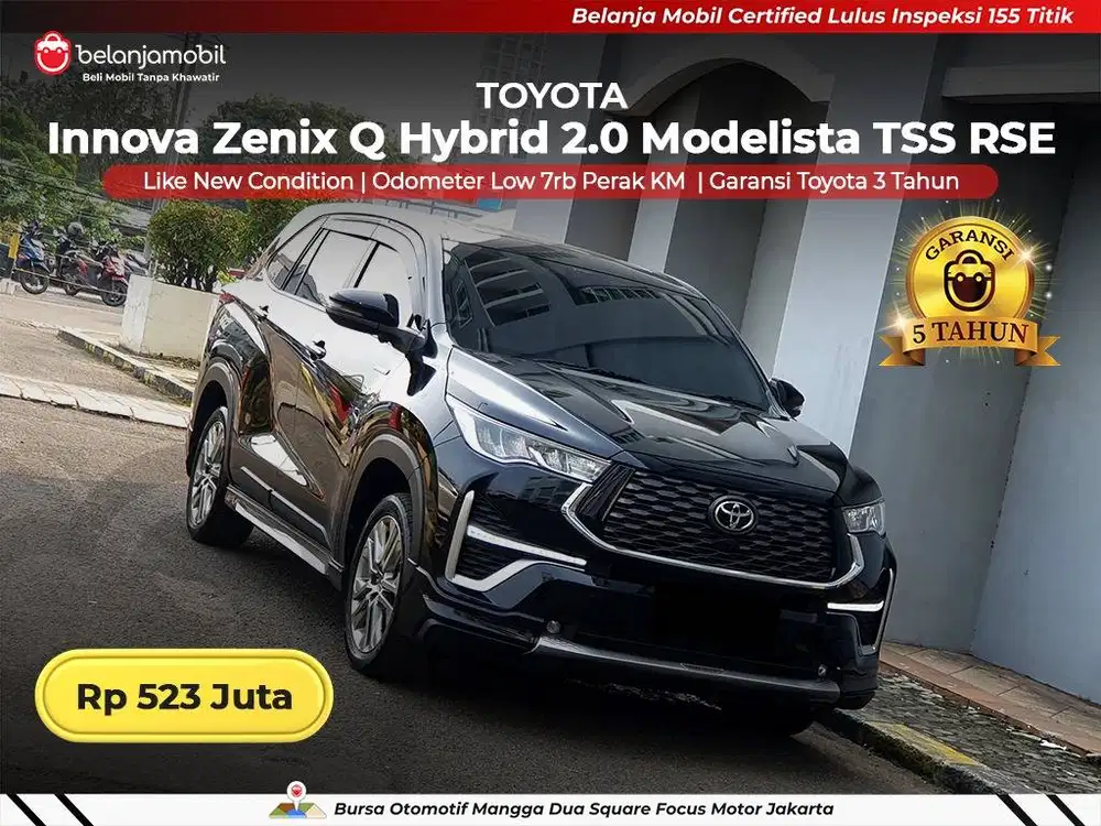 [LOW KM 7RB] Toyota Innova Zenix Q Hybrid 2.0 Modelista TSS 2025/2026