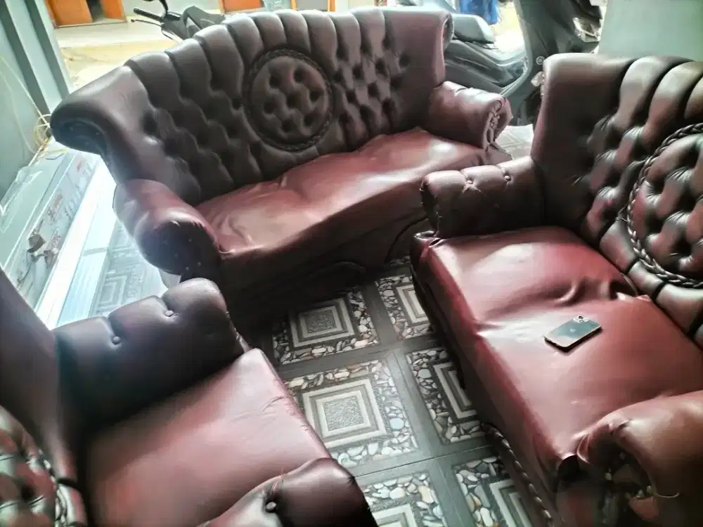 1 SET SOFA/KURSI RUANG TAMU KING BLIMBING TYPE 321 MURAHH