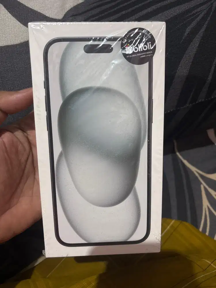 Iphone 15 Plus hitam bekas Garansi masih 25 Juli 2026 istimewa