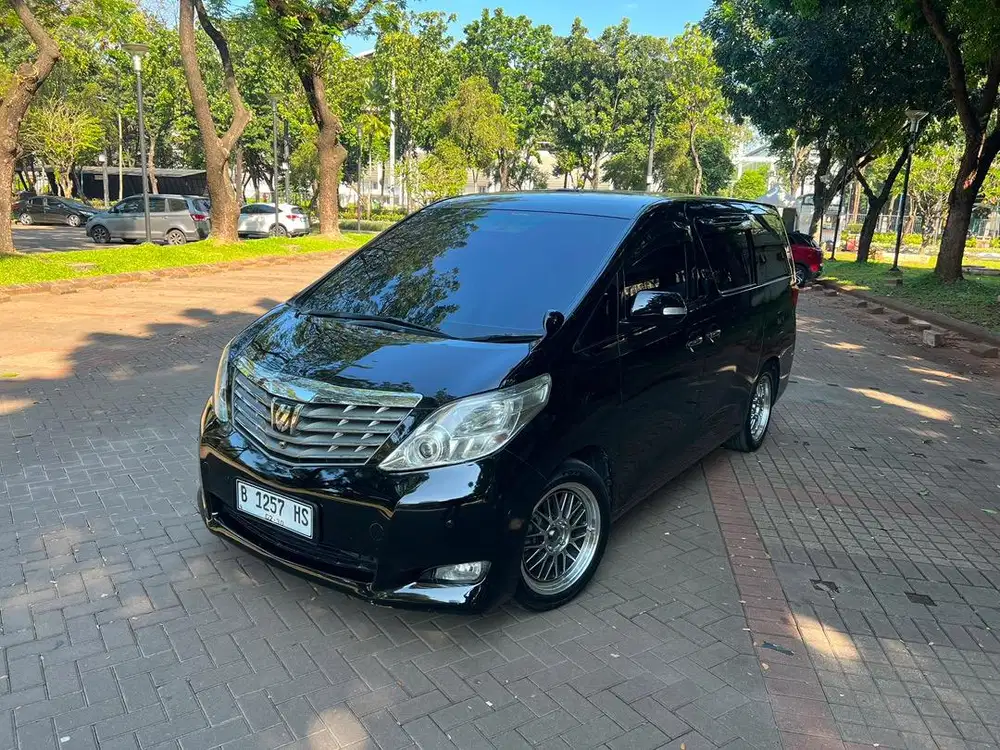 * Alphard 2009 2.4 AT Full Original, Siap Pakai