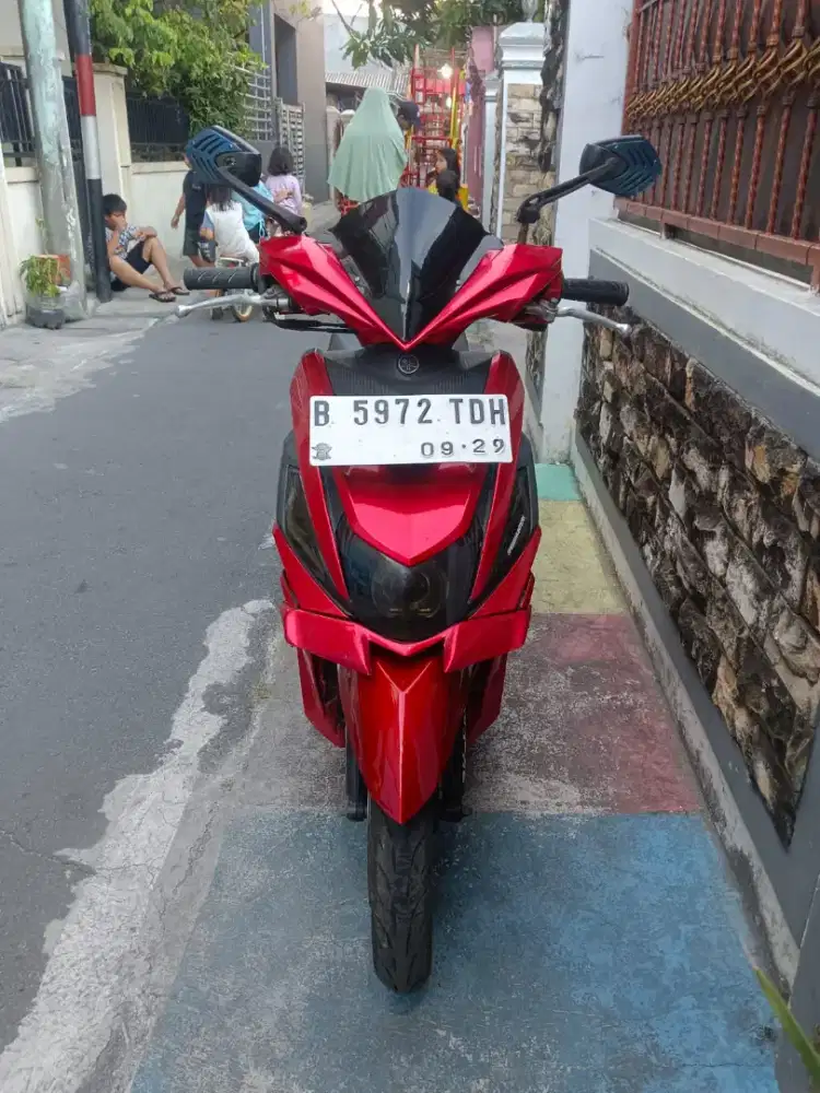 mio m3 th 2019 merah mulus bagus mesin sehat