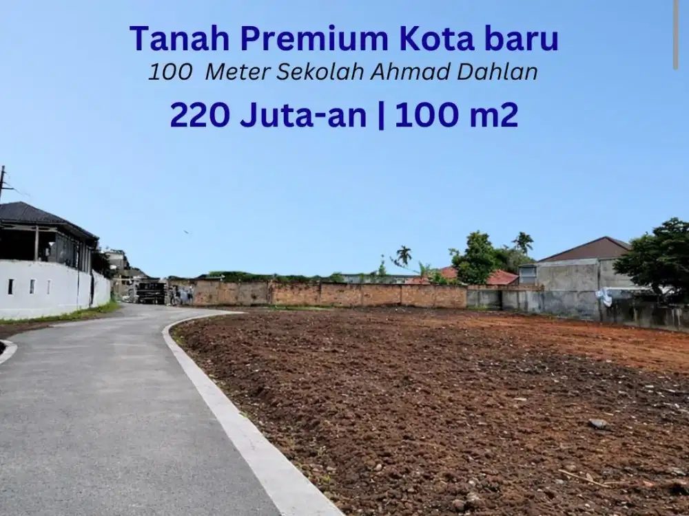 Tanah Kota Baru Dekat Tugu Keris SHM Siap AJB