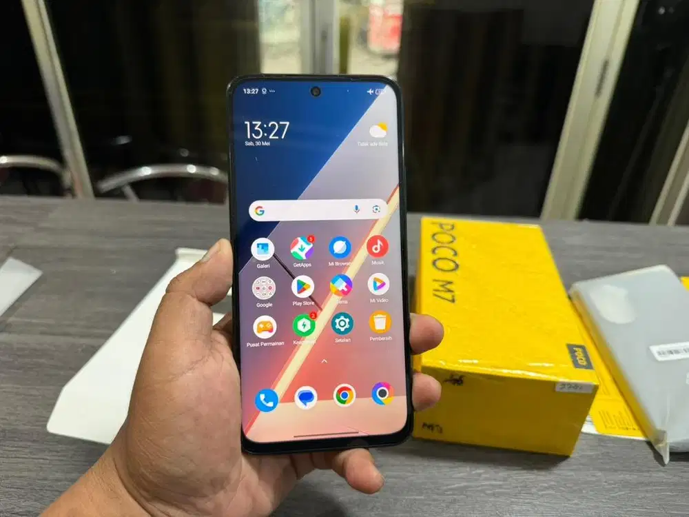 Poco m7 8/256gb mulus 1000% like new fullset garansi