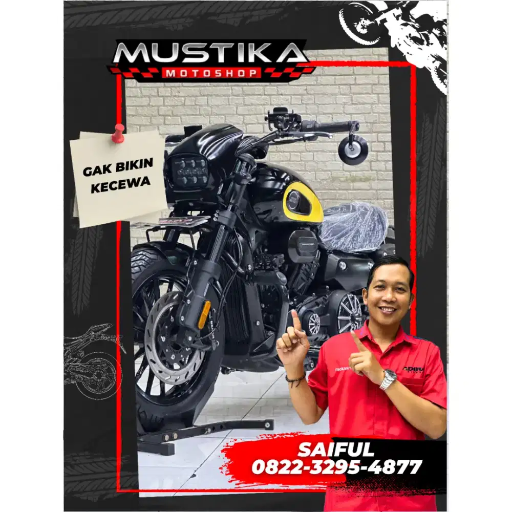 Odo 1rb Simpenan!!Beneli Benda 252cc 2025 Ful Modif Mulus-Mustika