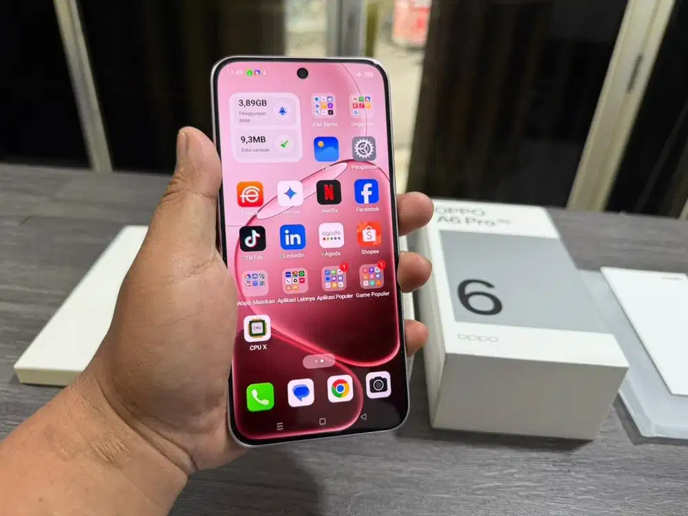 Oppo a6 pro 5g 8/256gb mulus 1000% like new fullset garansi