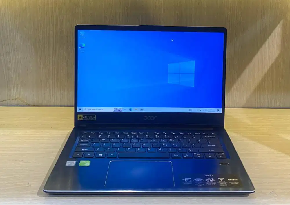 Laptop Acer Swift 3-SF314 Core I7 Gen 8 Dual VGA Ram 8GB HDD 1TB