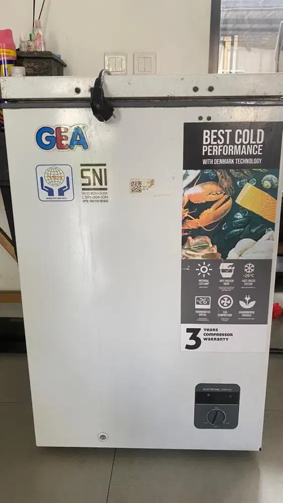 Freezer Box Gea 100 Liter AB-108