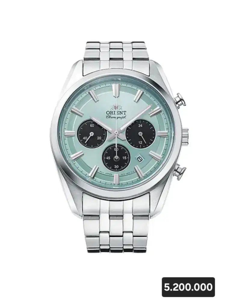 Orient crono sky blue