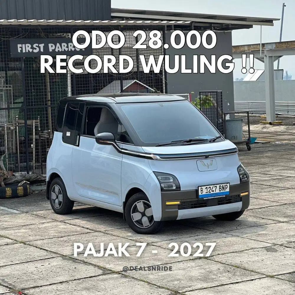 ODO 28.000 ANTIKK !! PAJAK 7/2027 WULING AIR EV LONG RANGE 2023 MURAH