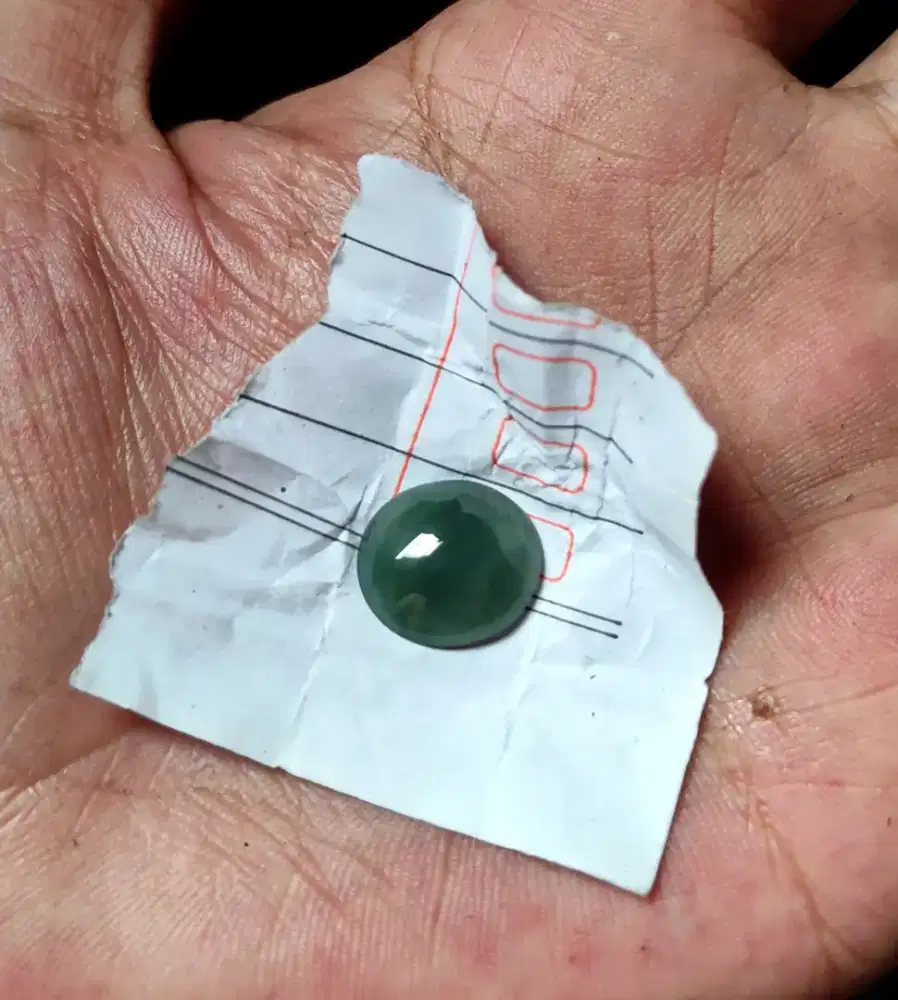 Batu cincin Giok Natural type A