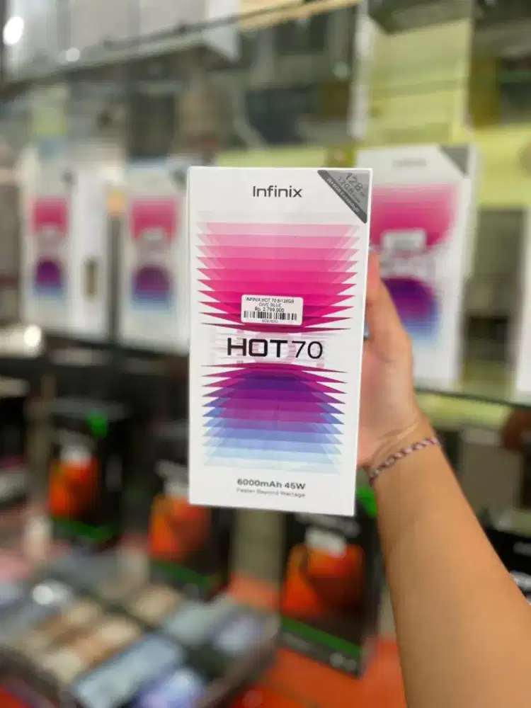 Infinix Hot 70 ready bisa cicilan bunga 0%