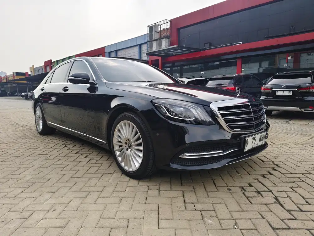 MERCY S450 AMG AT 2019 LOW KM BLACK ON BROWN TOP CONDITION SUPER MULUS