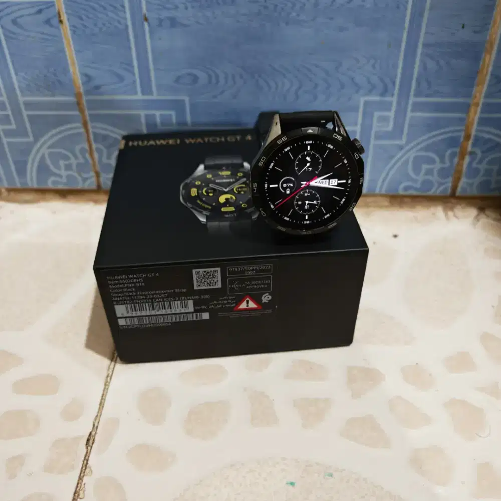 Huawei Watch GT 4 Black 46mm
Masih mulus seperti baru