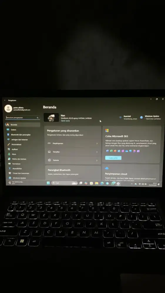Laptop asus VivoBook X415MA