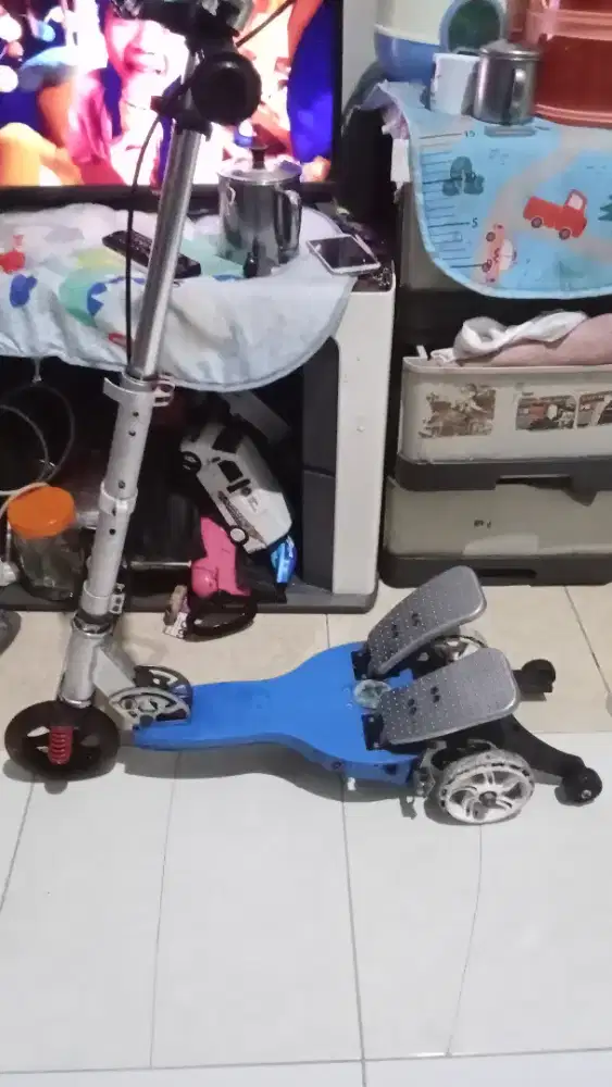 Skuter bekas minus ban belakang