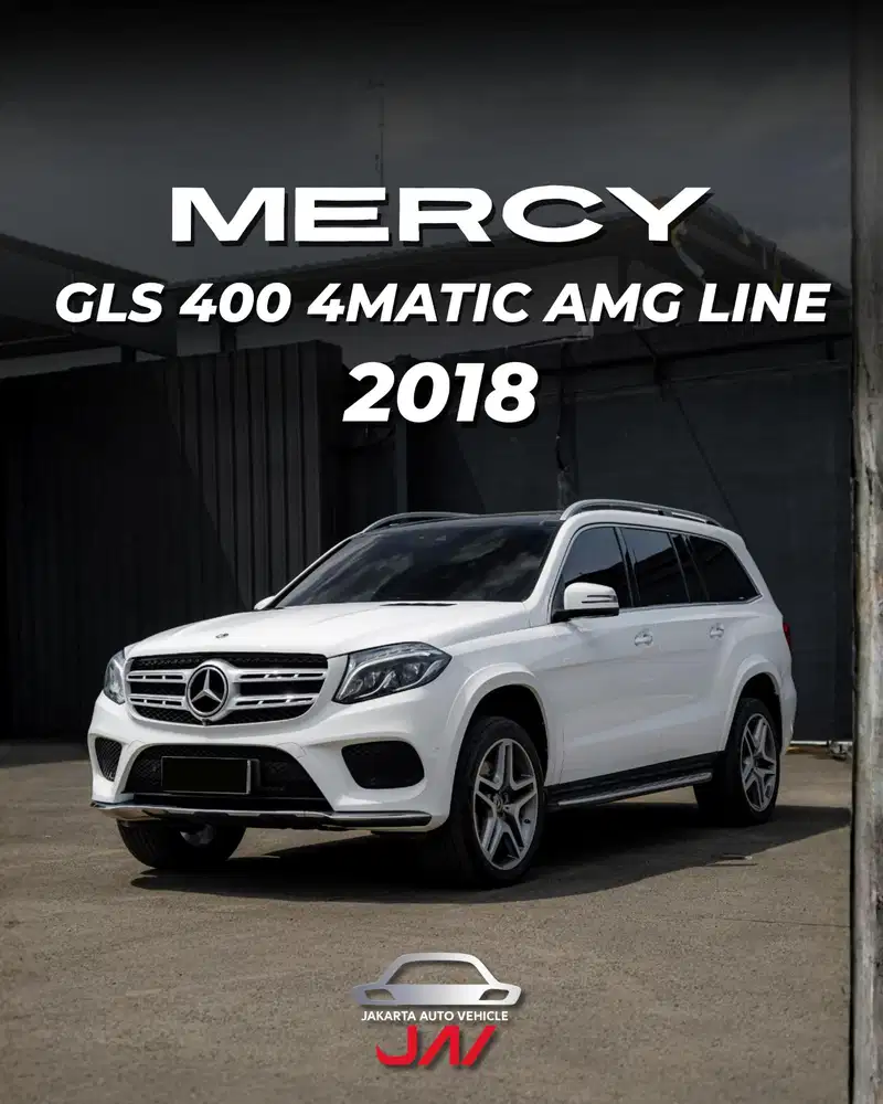 MERCEDES BENZ GLS 400 4MATIC AMG LINE X166 FACELIFT 2018