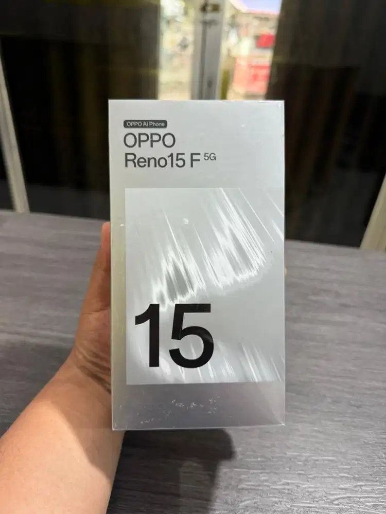 Oppo reno 15f 5G 8/256gb baru buka segel doang