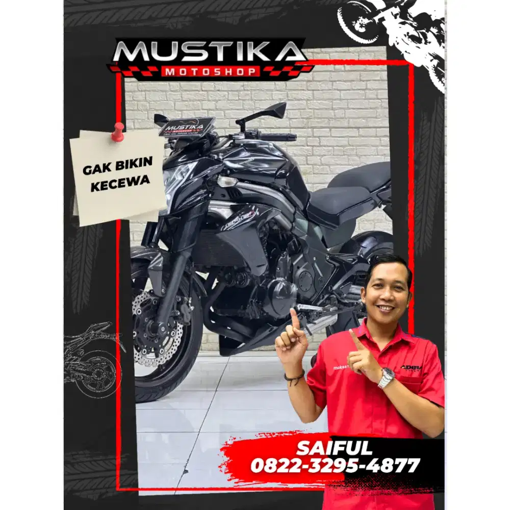 Perfect Condition!!Kawasaki ER6N 2012 Black Plat Jatim Mulus-Mustika