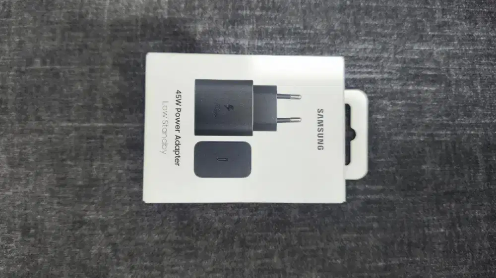 Kepala charger samsung 45 W baru Ori