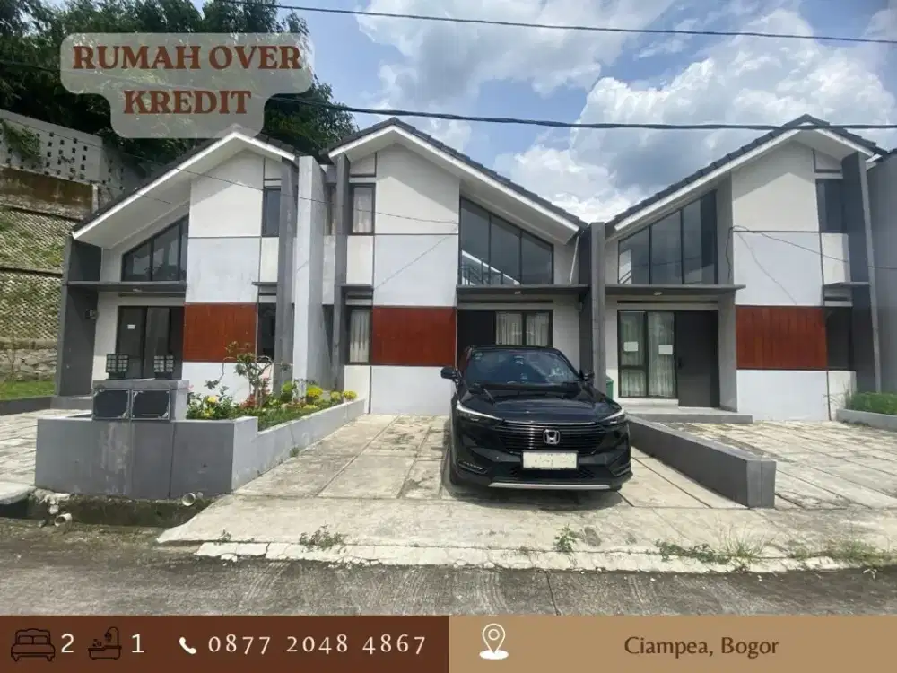 Rumah Over Kredit Type Mezzanine 69JT di Geriya Selaras Ciampea dkt IPB