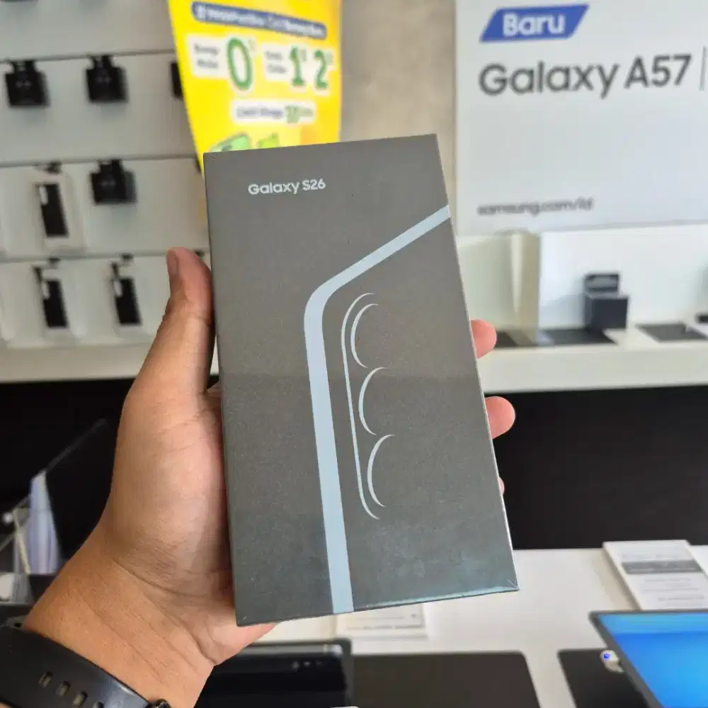 Termurah!!! Samsung S26 12/256GB garansi resmi 1 tahun