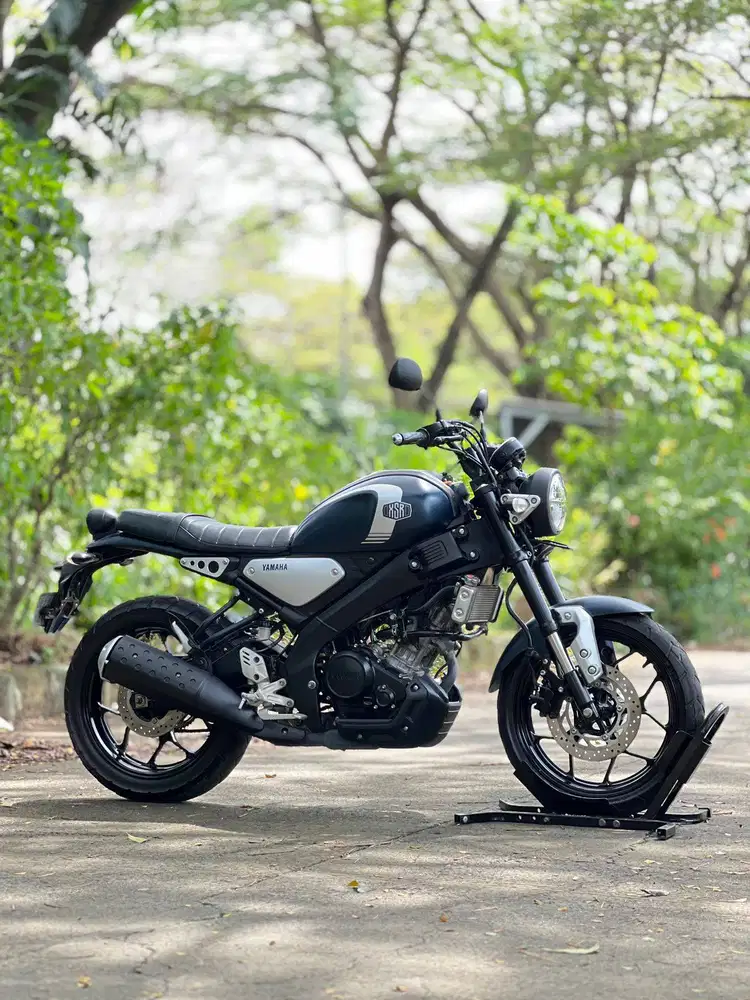 YAMAHA XSR 155 BIRU DOFF 2023 KM LOW SUPER GRESS