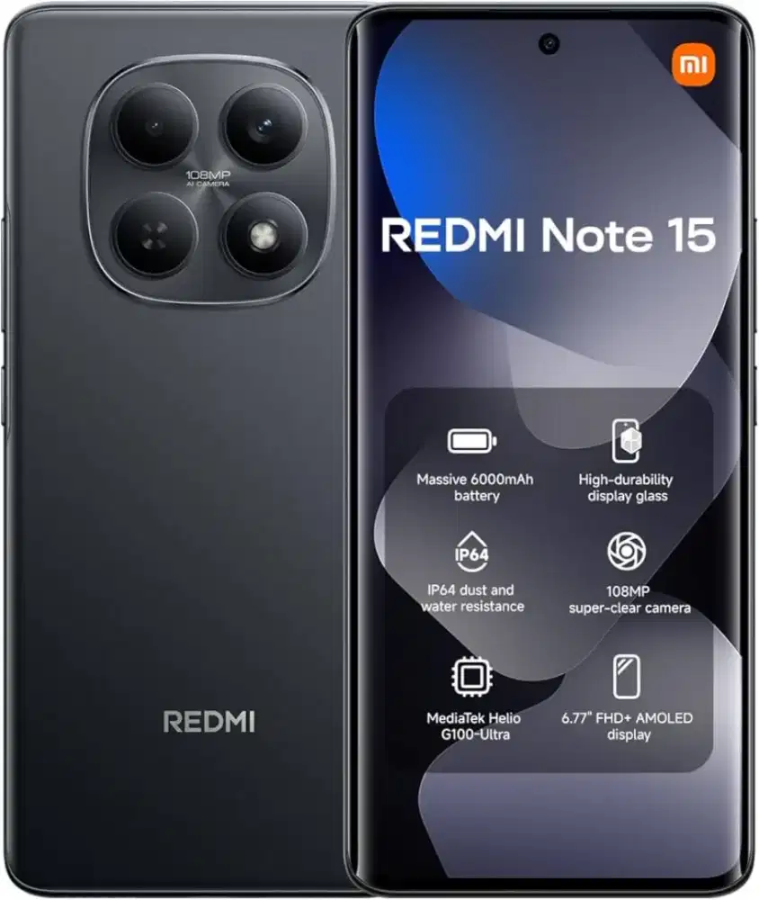 Redmi Note 15 4G 8/128 garansi resmi indonesia