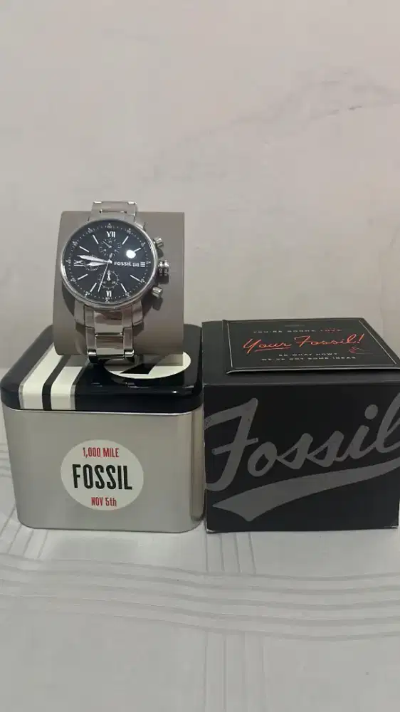 Jual jam Fossil ORI,full set