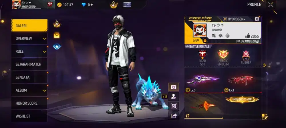 Jual aku free fire