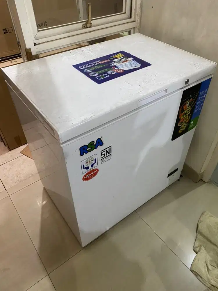 Chest freezer, kulkas beku, RSA