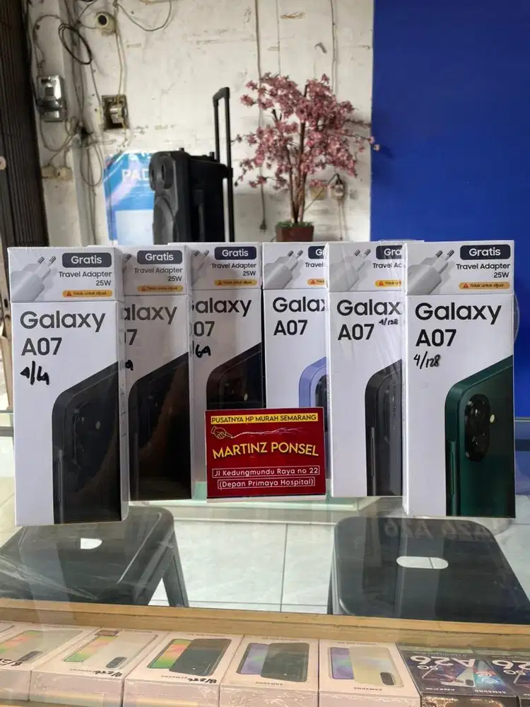SAMSUNG A07 4/64 , 4/128 GB NEW