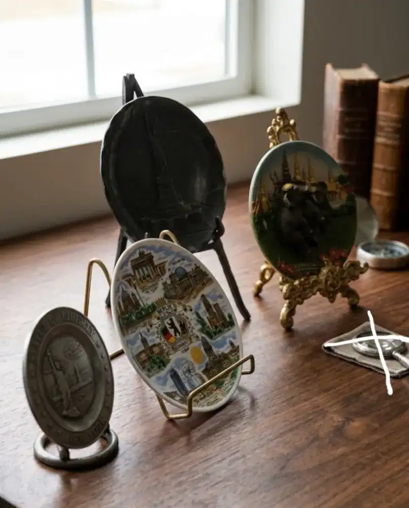Souvenir Pajang Piring Hias ex Kunjungan