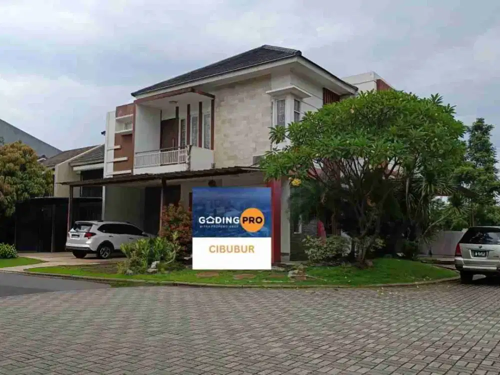 citragran Cibubur hoek rapi siap huni, dekat jogging track