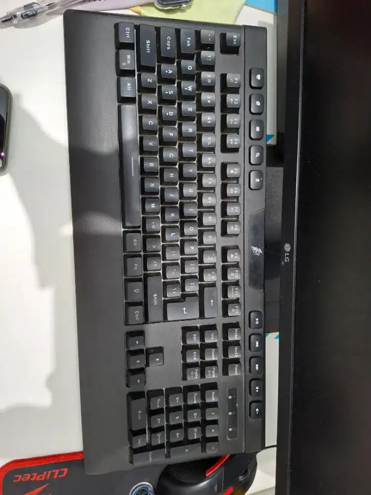 Keyboard hitam error